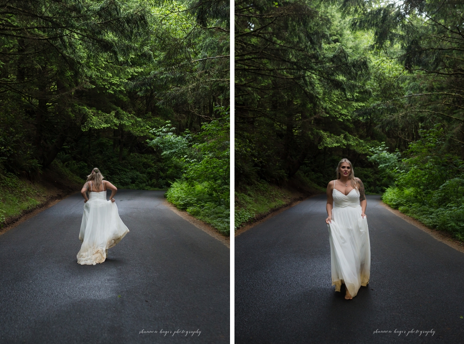 oregon coast destination elopement, beach wedding cannon beach, shannon hager photography