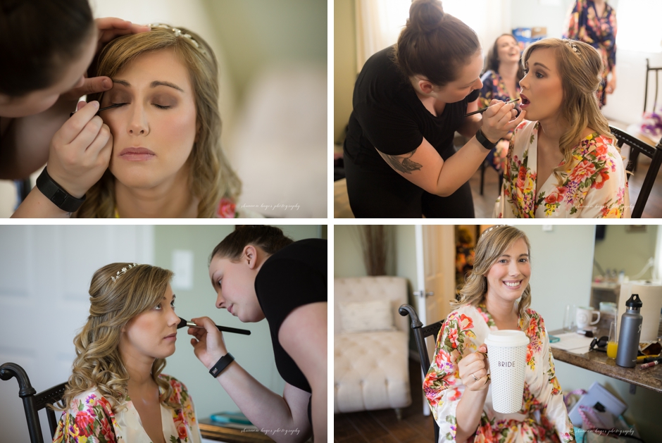 bride getting ready, water oasis, portland wedding photographer, shannon hager photography