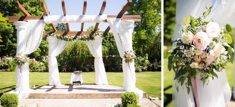 portland wedding photographer, outdoor summer wedding at water oasis, shannon hager photography