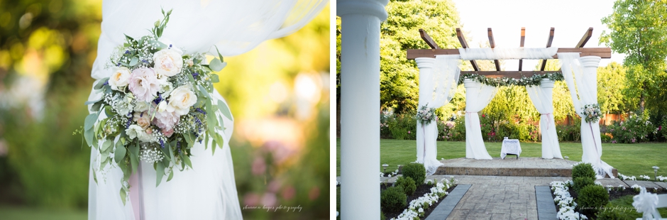 portland wedding photographer, outdoor summer wedding at water oasis, shannon hager photography