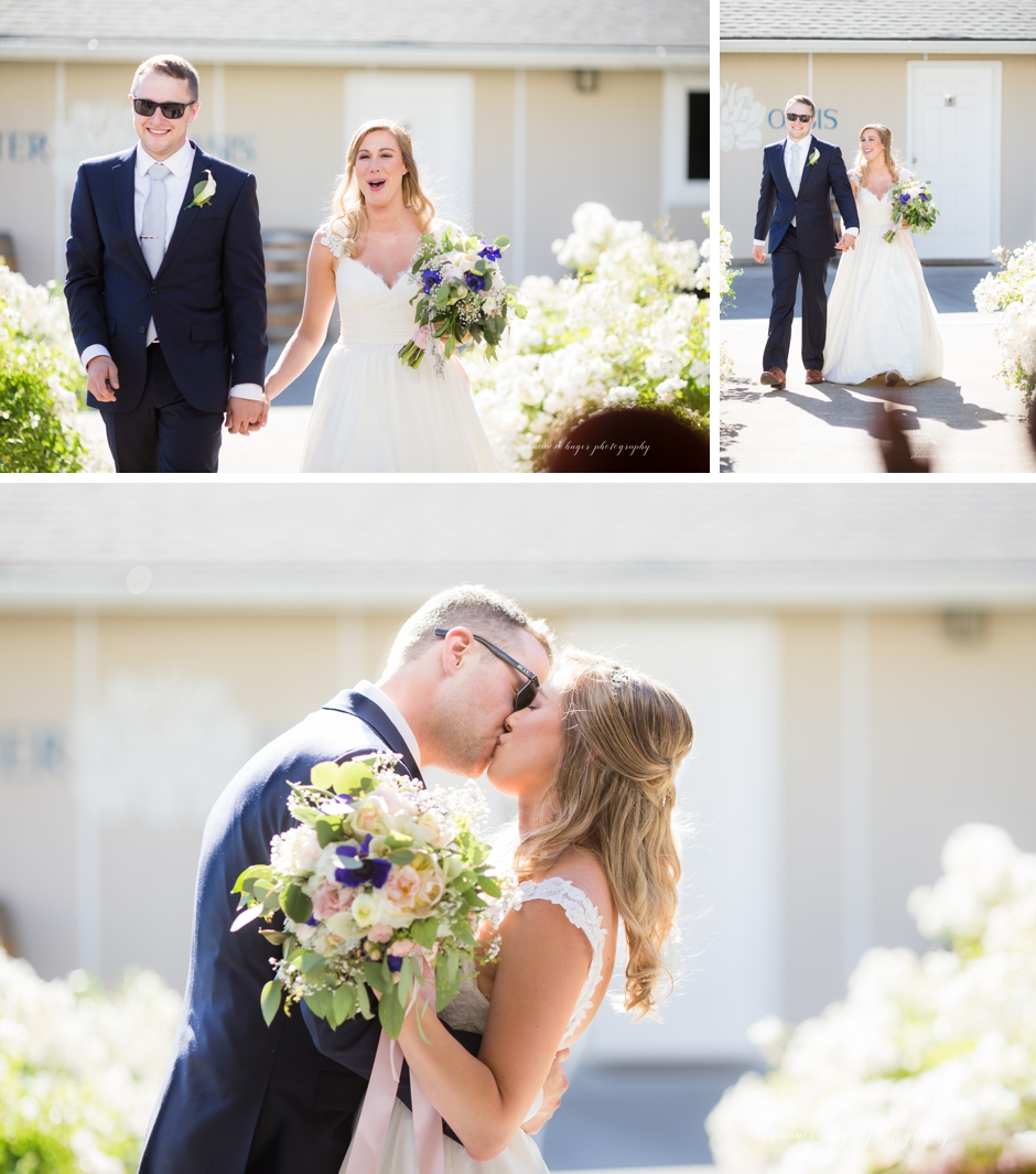reception at the water oasis, portland wedding photographer, shannon hager photography