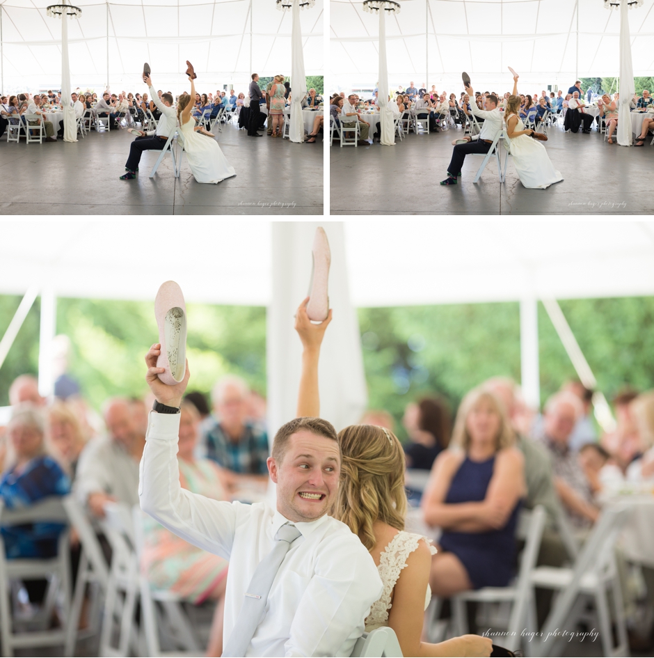 reception at the water oasis, portland wedding photographer, shannon hager photography