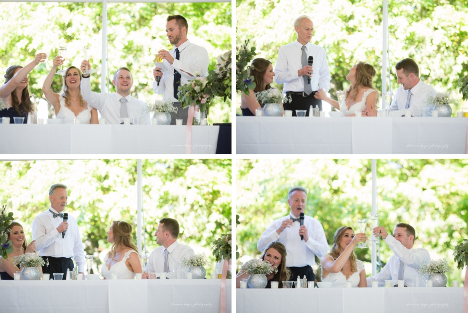 reception at the water oasis, portland wedding photographer, shannon hager photography