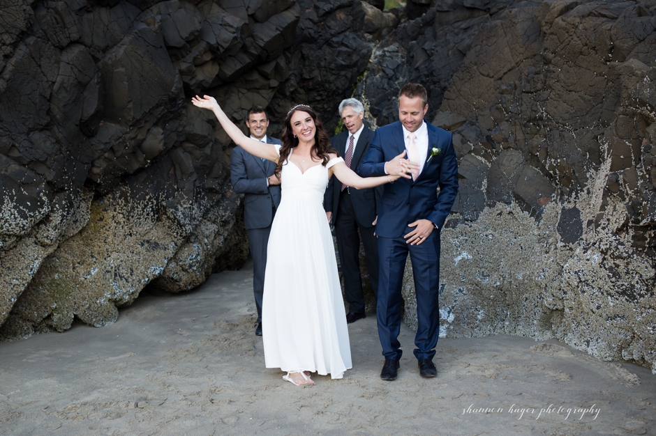 cannon beach elopement, oregon coast elopement photographer, oregon coast wedding, shannon hager photography