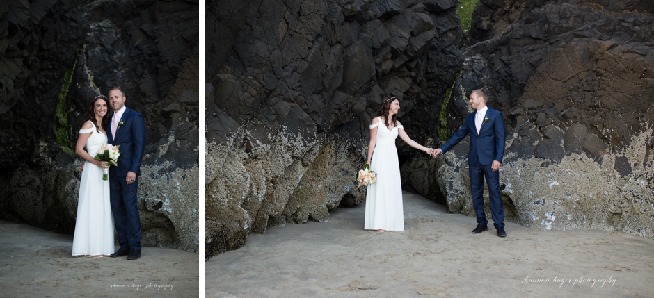cannon beach elopement, oregon coast elopement photographer, oregon coast wedding, shannon hager photography