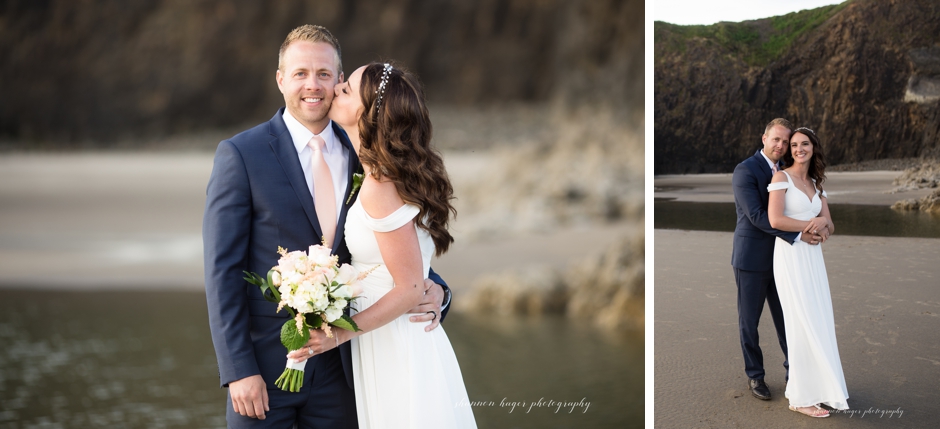 cannon beach elopement, oregon coast elopement photographer, oregon coast wedding, shannon hager photography