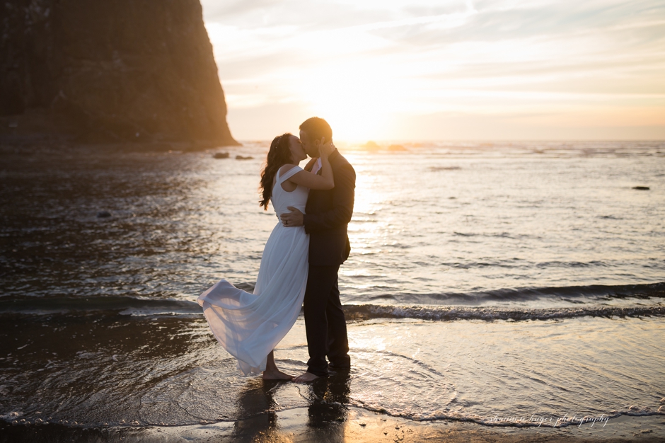 cannon beach elopement, oregon coast elopement photographer, oregon coast wedding, shannon hager photography