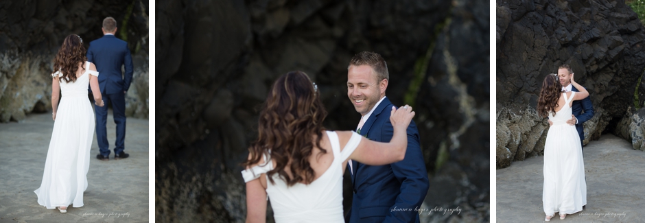 cannon beach elopement, oregon coast elopement photographer, oregon coast wedding, shannon hager photography