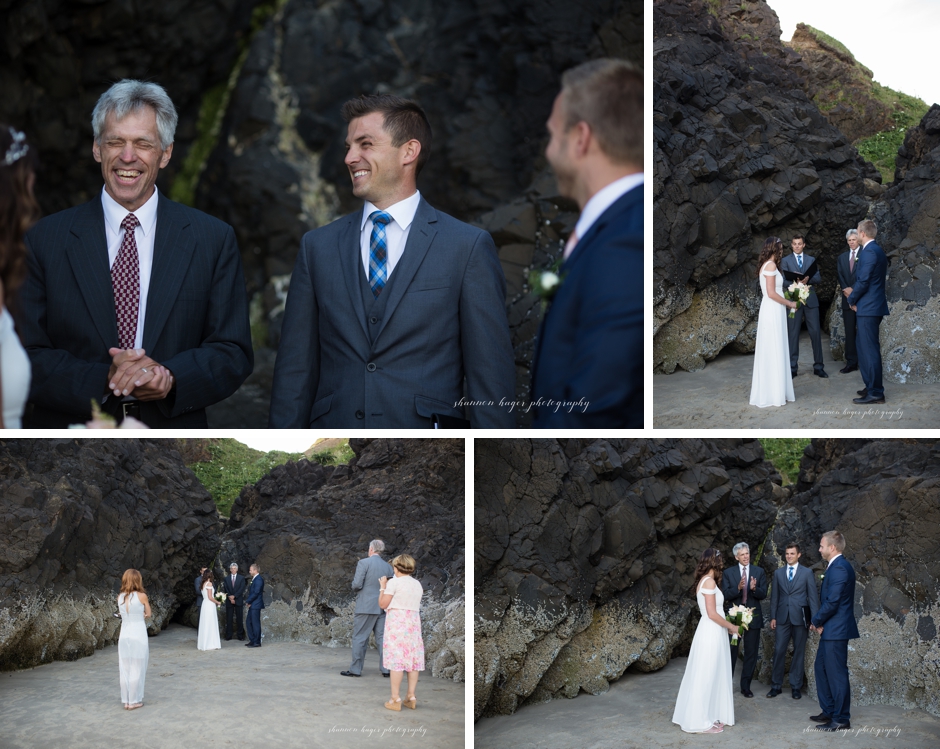 cannon beach elopement, oregon coast elopement photographer, oregon coast wedding, shannon hager photography