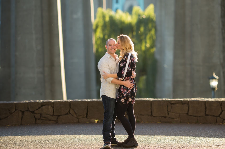 cathedral park portland fall family session, portland family photographer, shannon hager photography