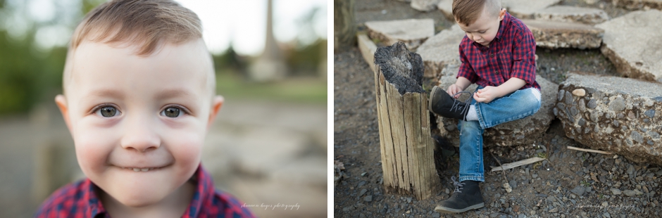 cathedral park portland fall family session, portland family photographer, shannon hager photography