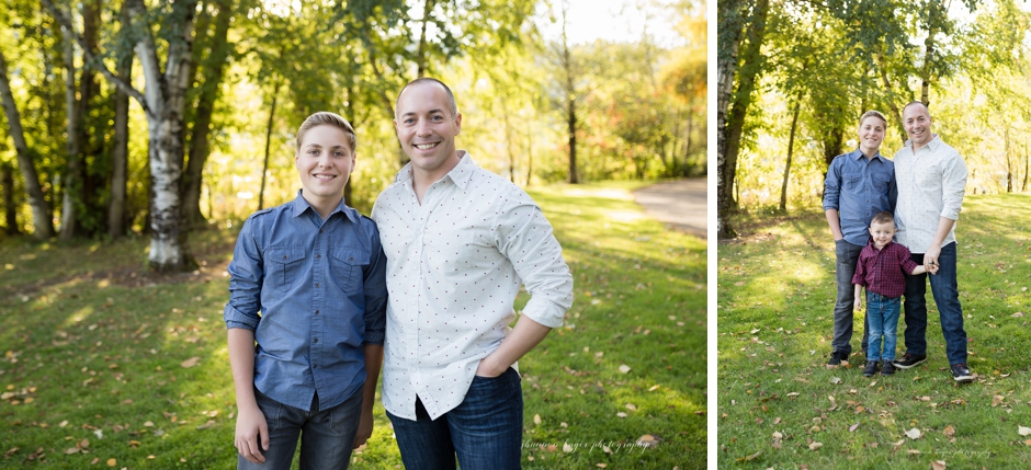 cathedral park portland fall family session, portland family photographer, shannon hager photography