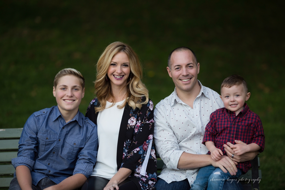 cathedral park portland fall family session, portland family photographer, shannon hager photography
