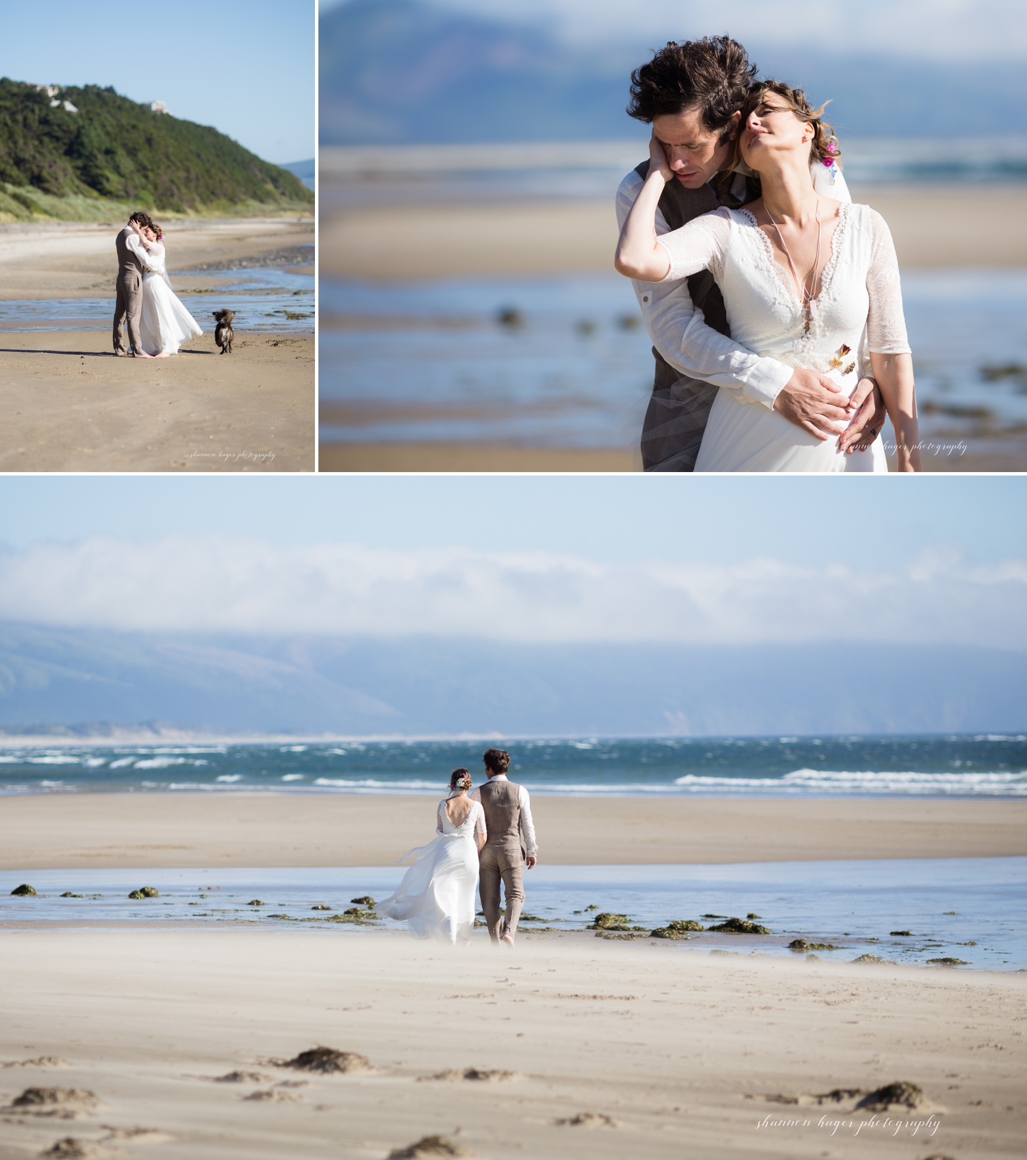 oregon coast wedding photographer, oceanside oregon wedding, cannon beach wedding photographer, oregon coast elopement