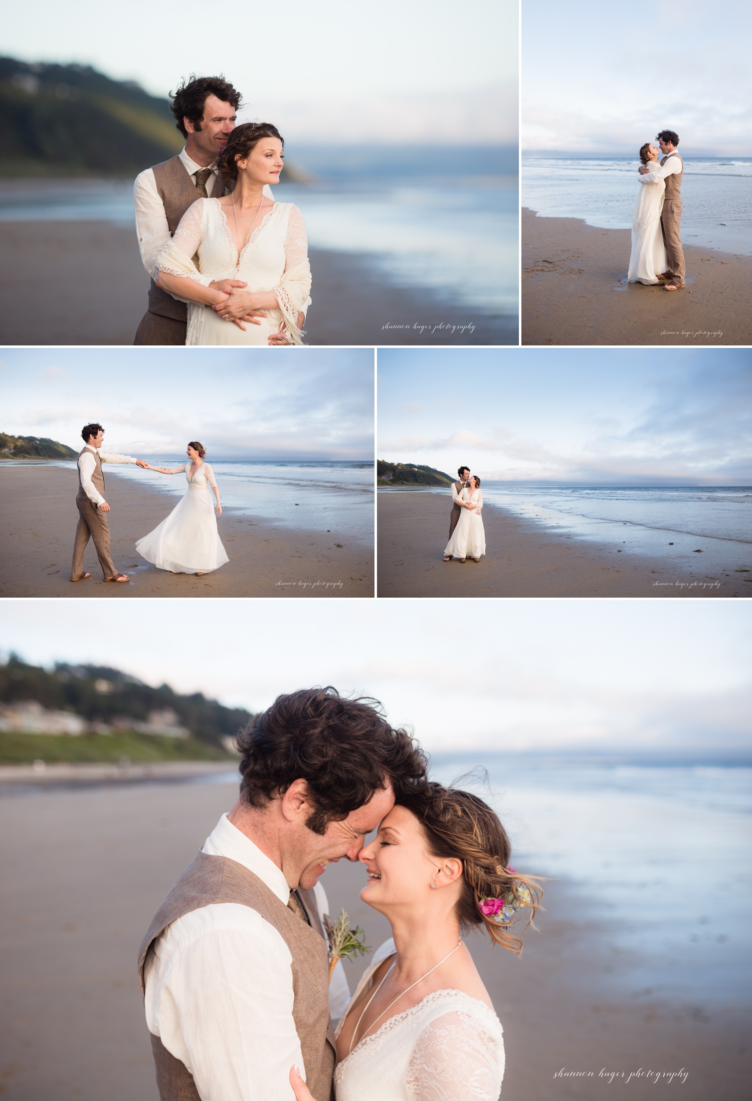 oregon coast wedding photographer, oceanside oregon wedding, cannon beach wedding photographer, oregon coast elopement