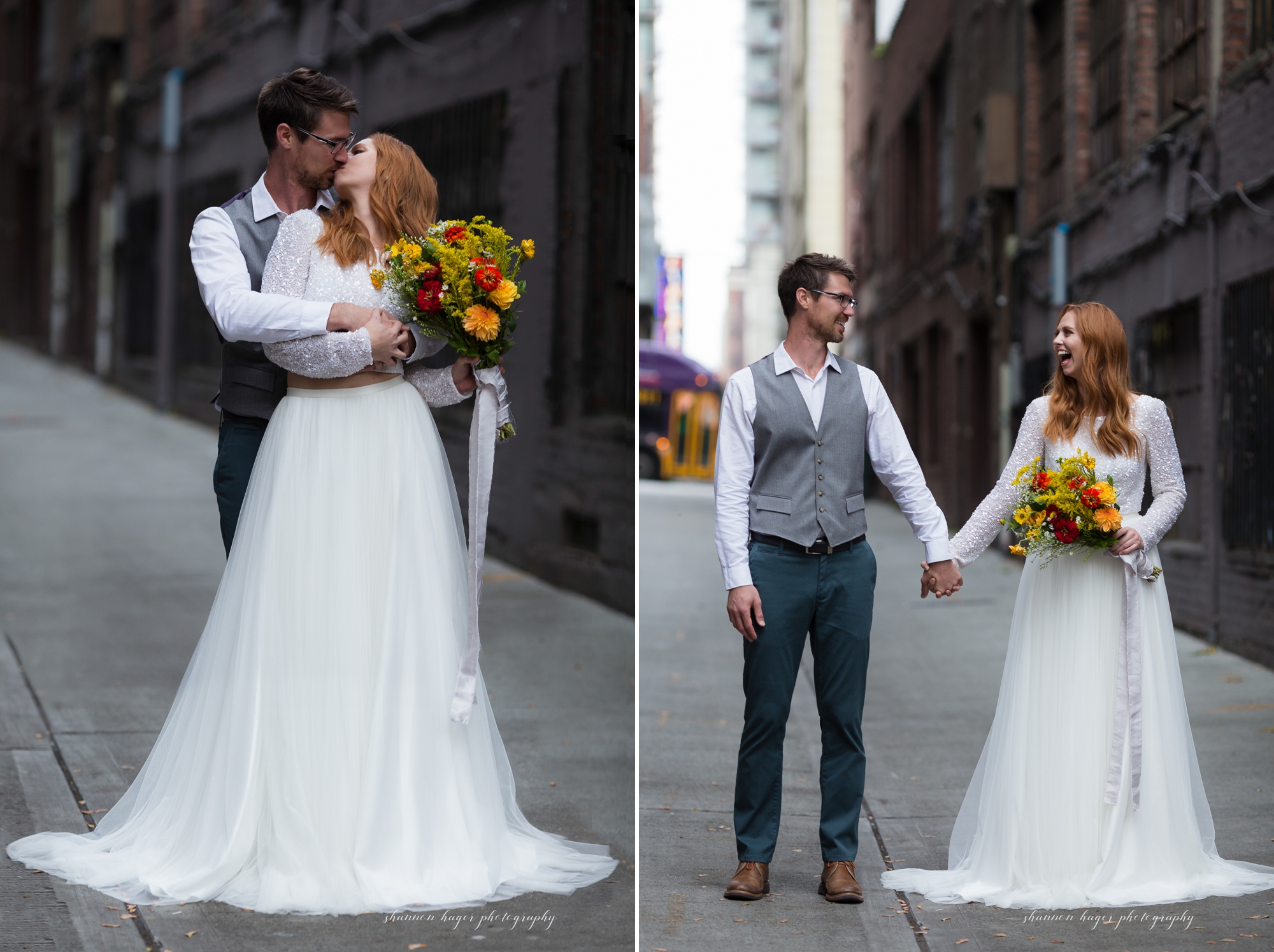 city engagement session, portland engagement photographer, urban engagement, portland wedding photographer