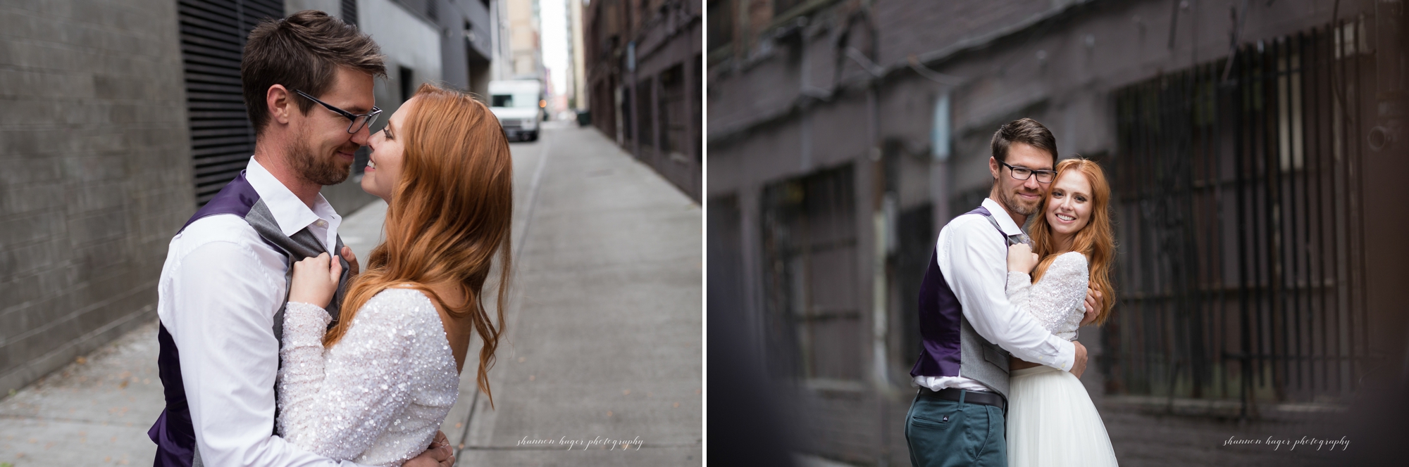 city engagement session, portland engagement photographer, urban engagement, portland wedding photographer