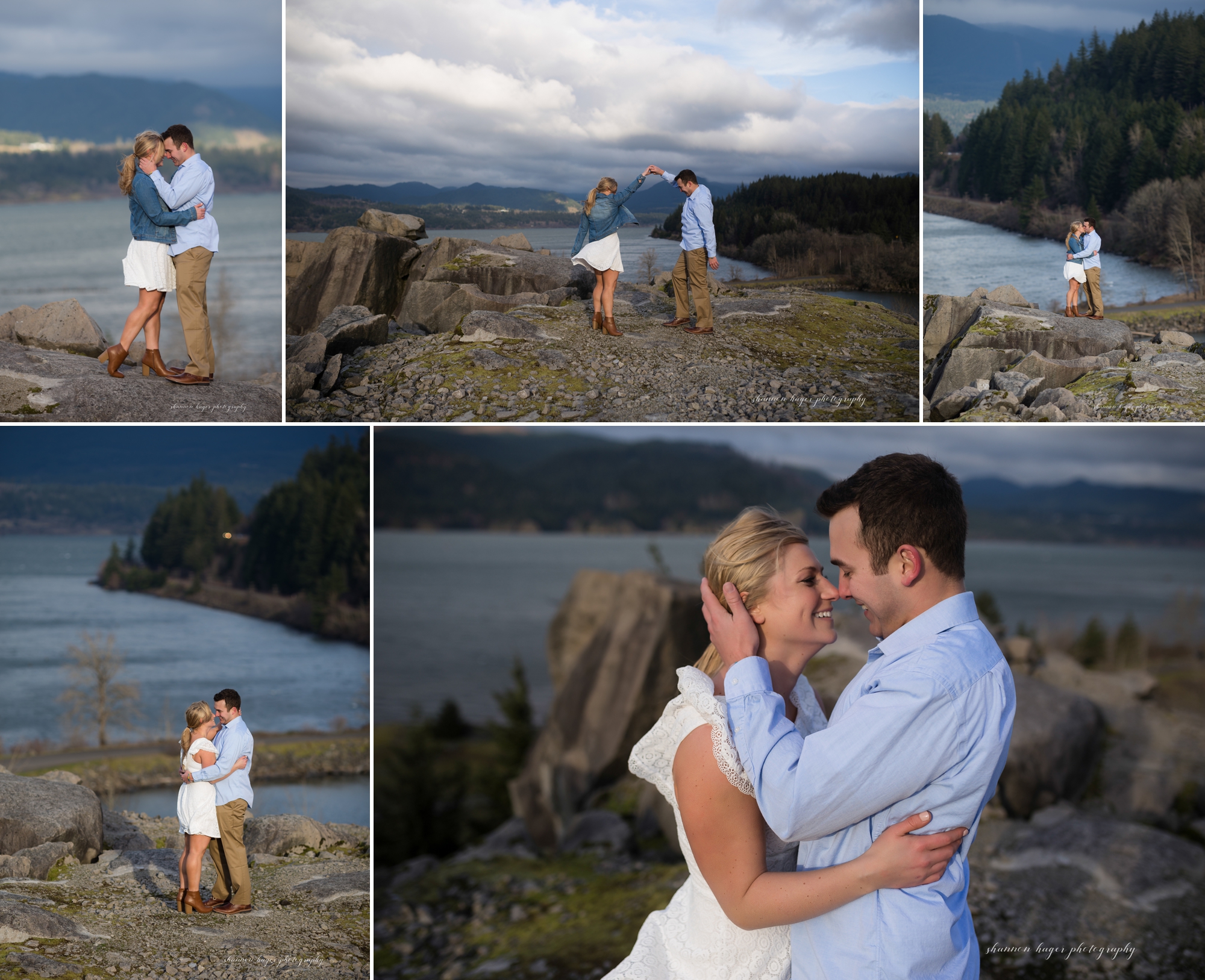 columbia gorge engagement session, portland engagement photos, portland wedding photographer, government cove, oregon coast photographer