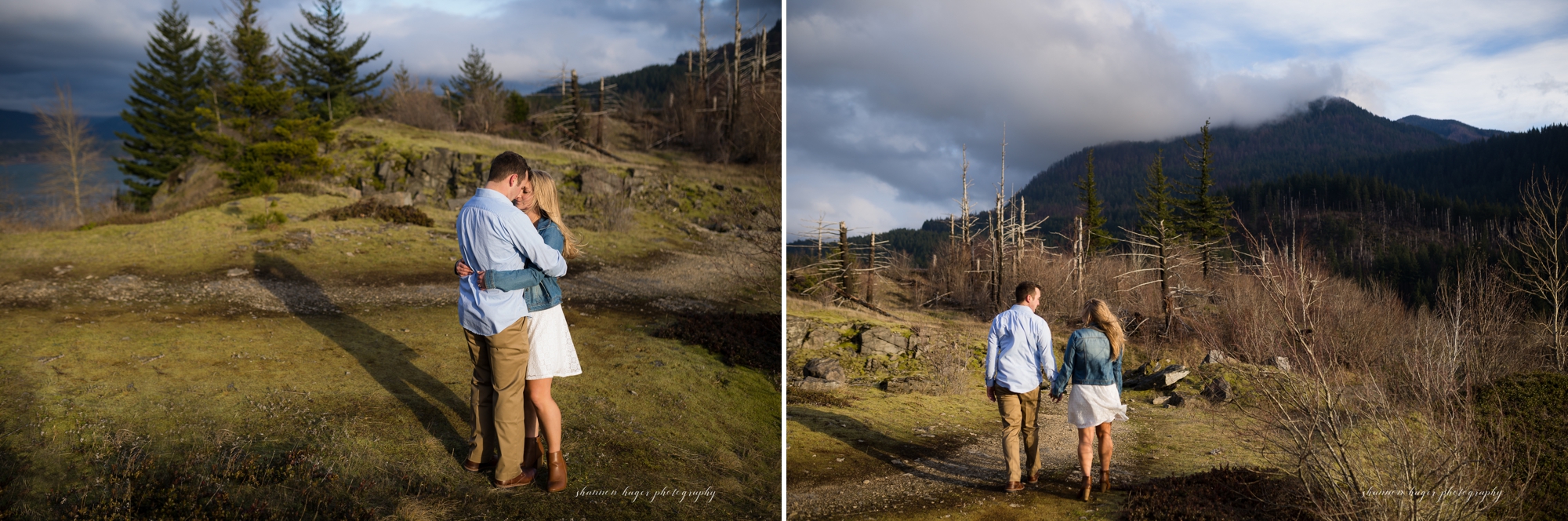 columbia gorge engagement session, portland engagement photos, portland wedding photographer, government cove, oregon coast photographer