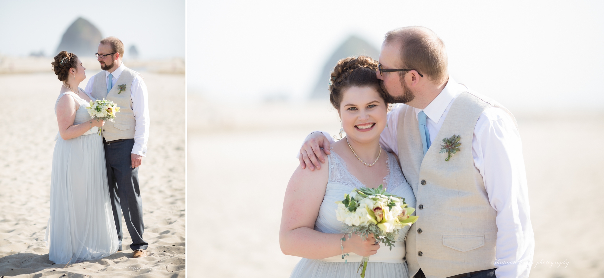 oregon coast elopement photographer, cannon beach wedding photographer, oregon elopements on the beach