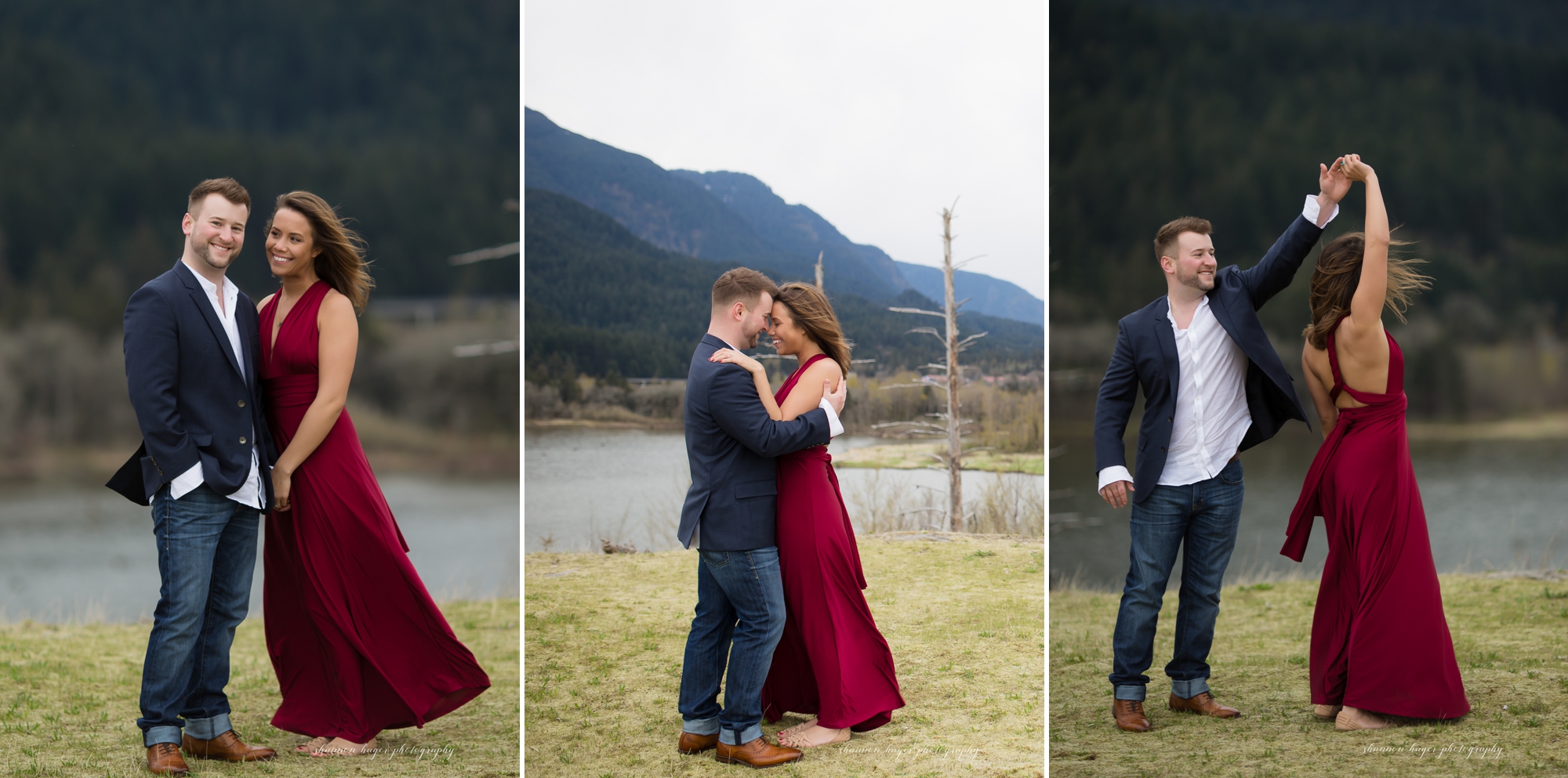 portland engagement photographer, columbia gorge government engagement session, shannon hager photography