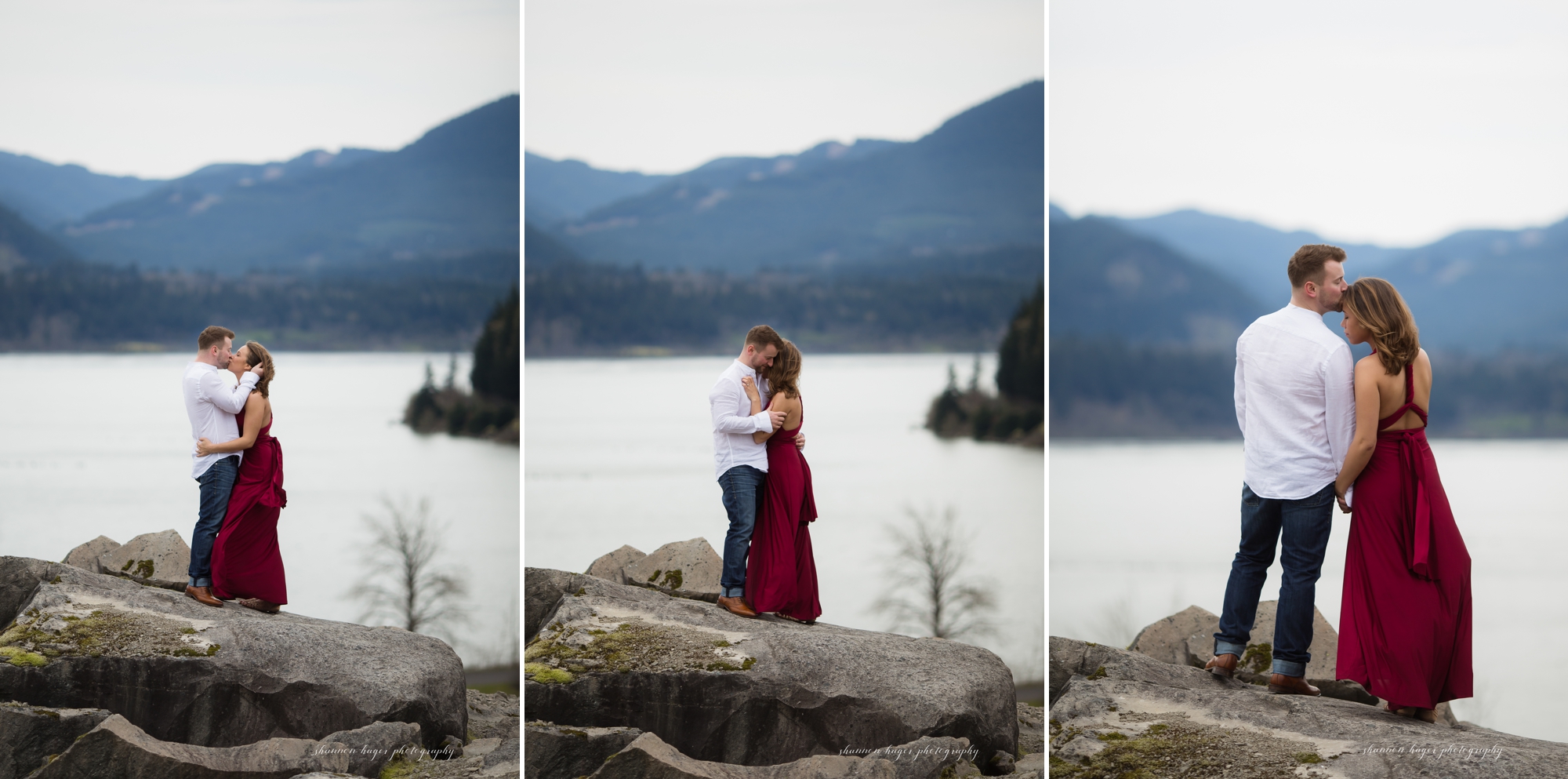 portland engagement photographer, columbia gorge government engagement session, shannon hager photography