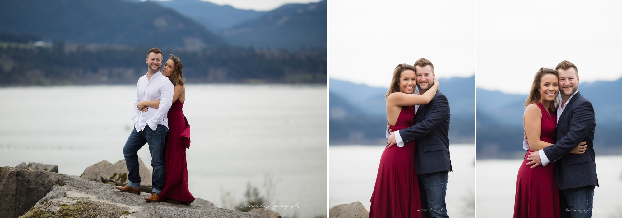portland engagement photographer, columbia gorge government engagement session, shannon hager photography