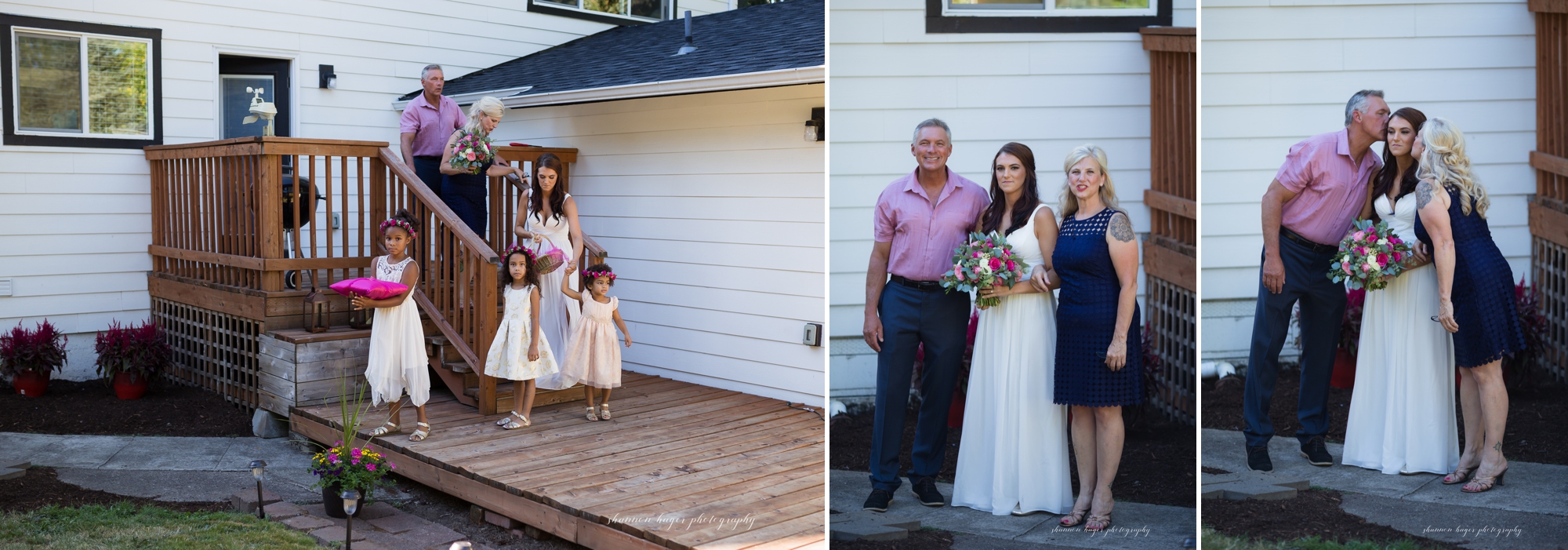 summer backyard wedding portland, oregon wedding photographer