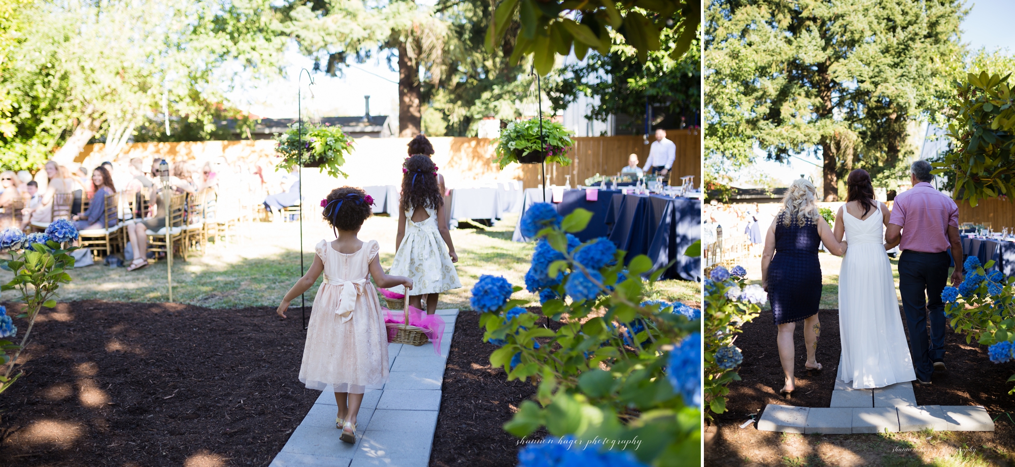 summer backyard wedding portland, oregon wedding photographer