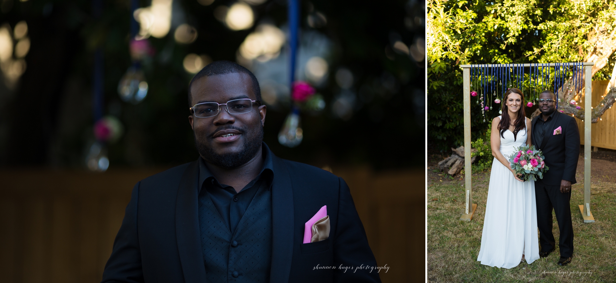 summer backyard wedding portland, oregon wedding photographer
