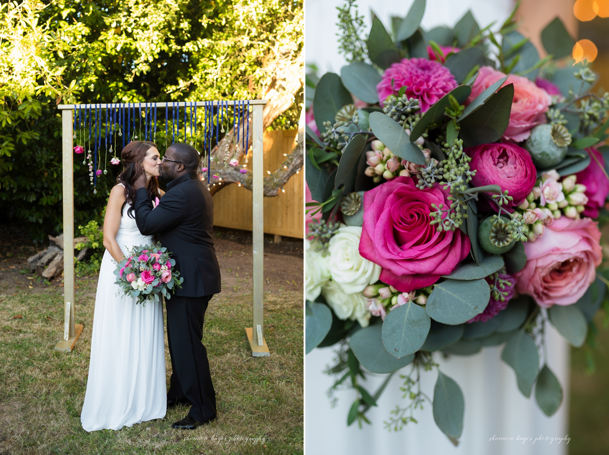 summer backyard wedding portland, oregon wedding photographer