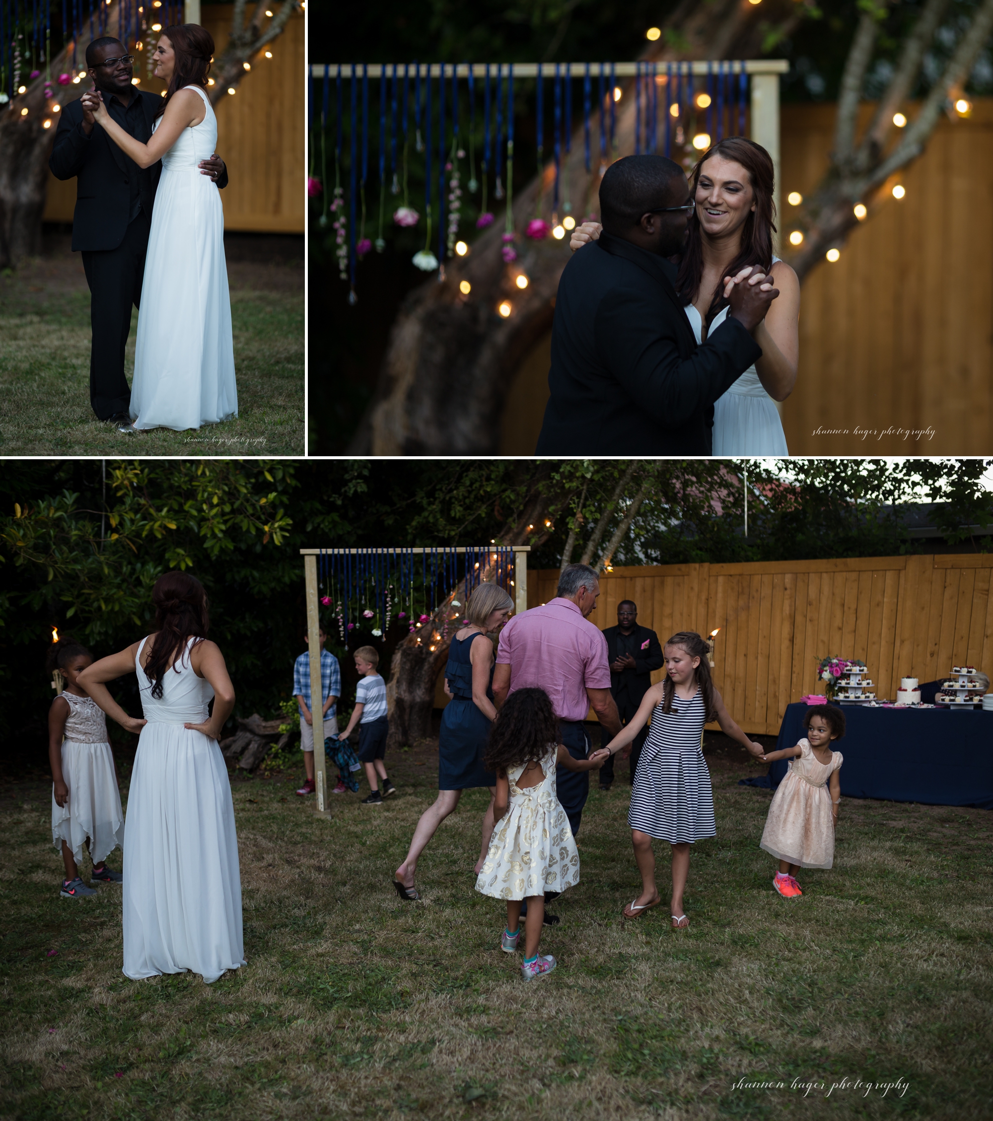 summer backyard wedding portland, oregon wedding photographer