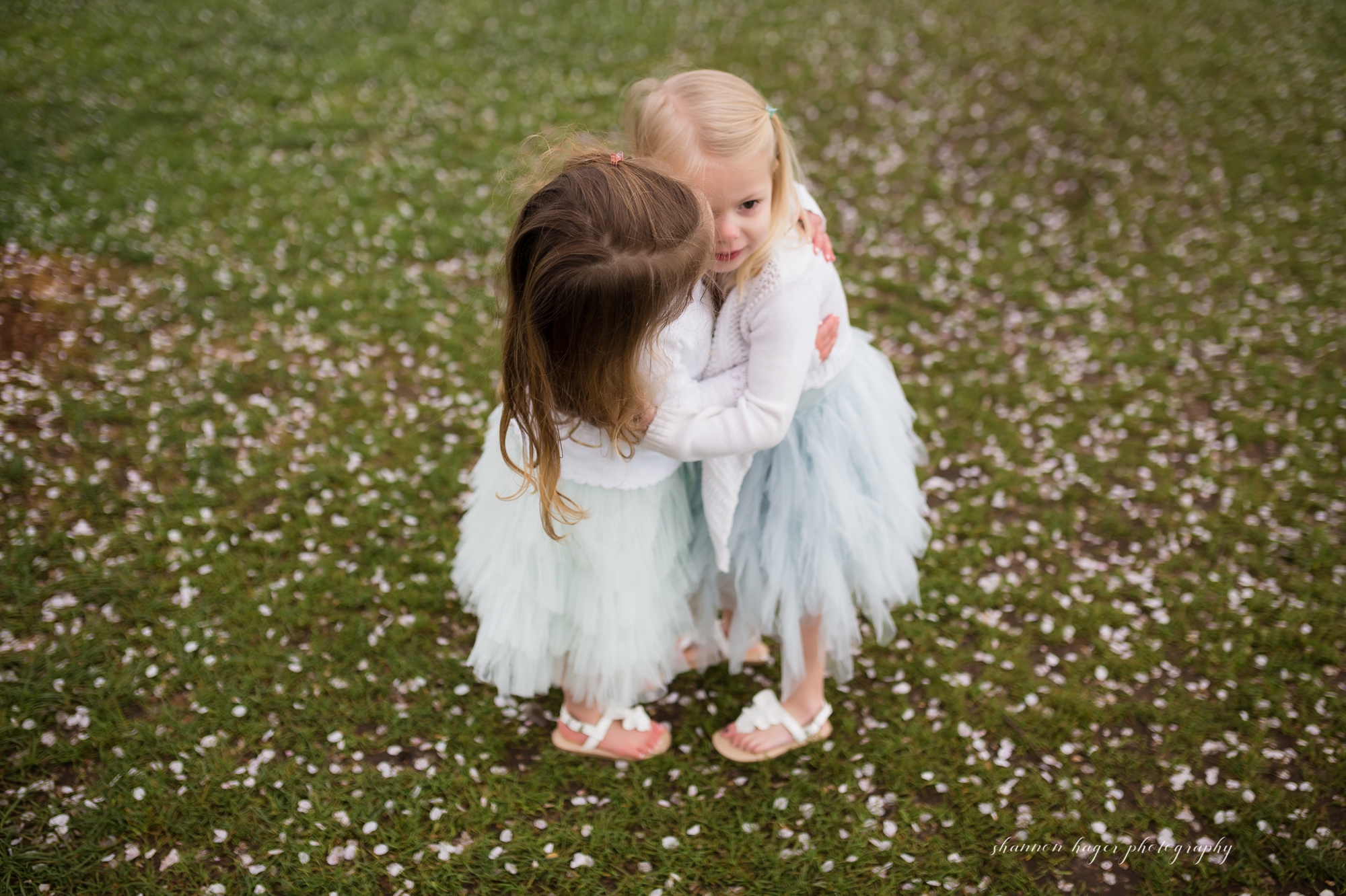 cherry blossom portland family photographer, tea party child photographer