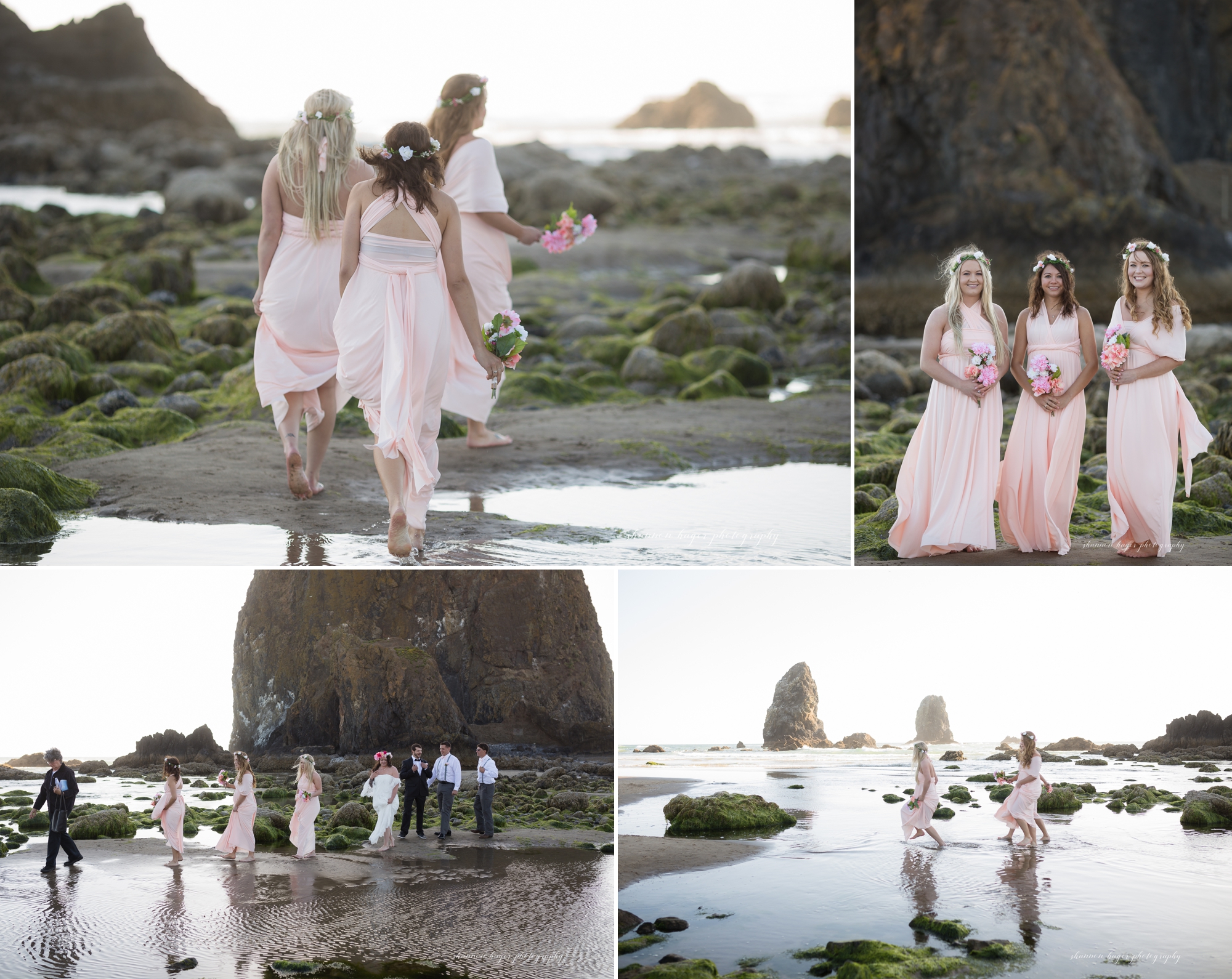 cannon beach elopement wedding, oregon coast destination elopement, oregon coast wedding photographer
