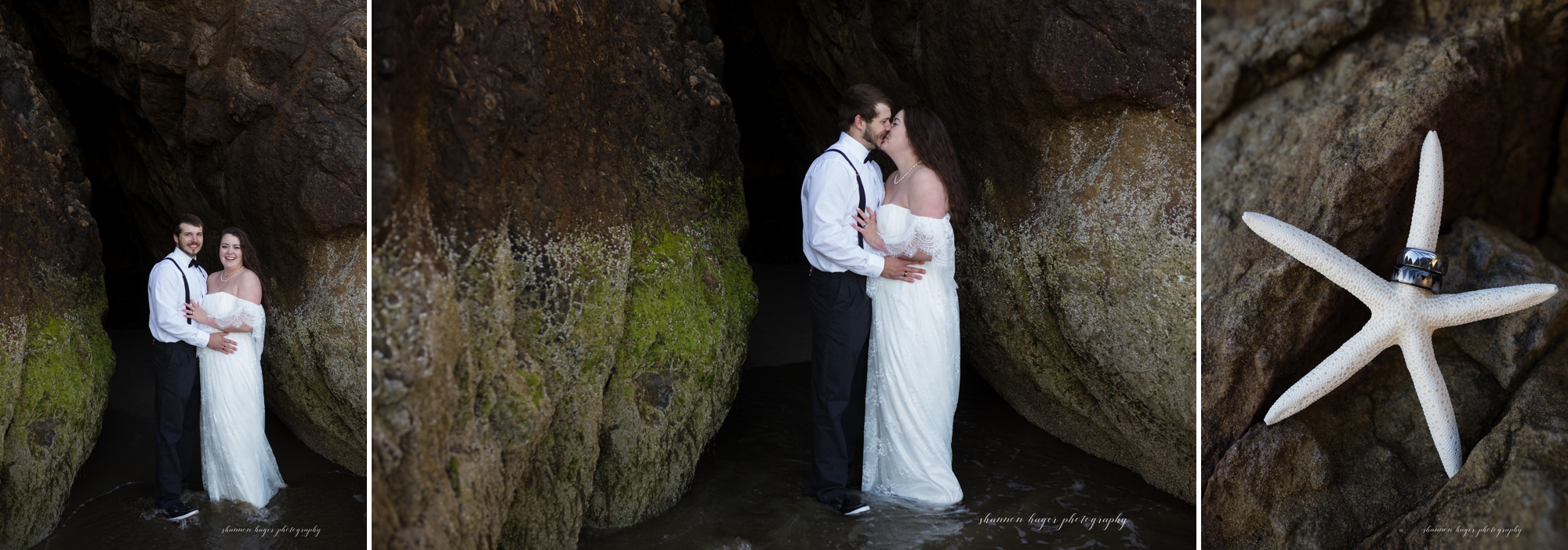 cannon beach elopement wedding, oregon coast destination elopement, oregon coast wedding photographer