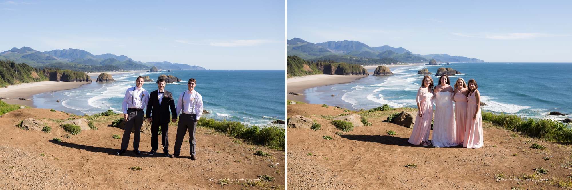 Brianna & Bryan | Oregon Coast Destination Elopement in Cannon Beach