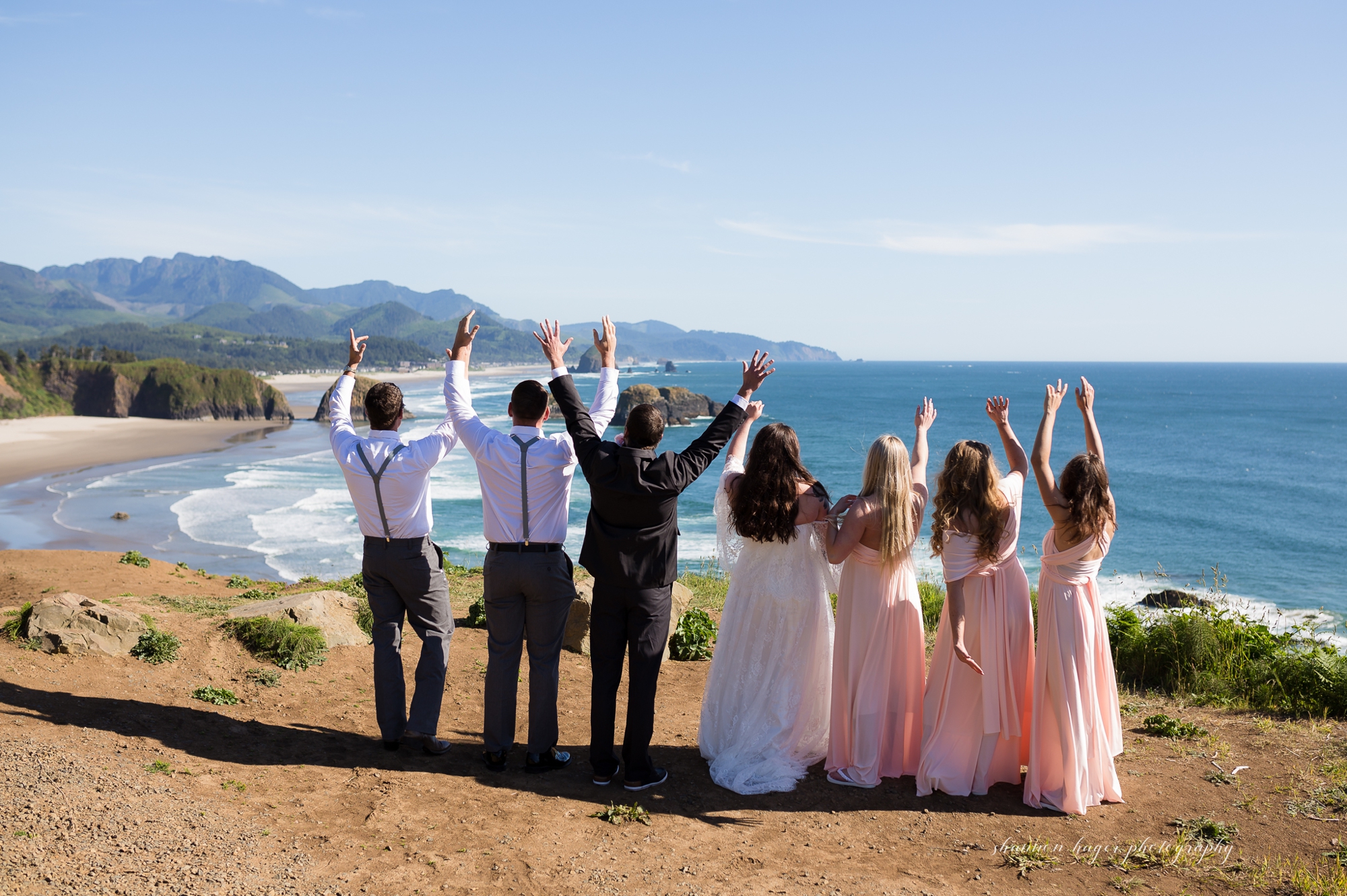 cannon beach elopement wedding, oregon coast destination elopement, oregon coast wedding photographer