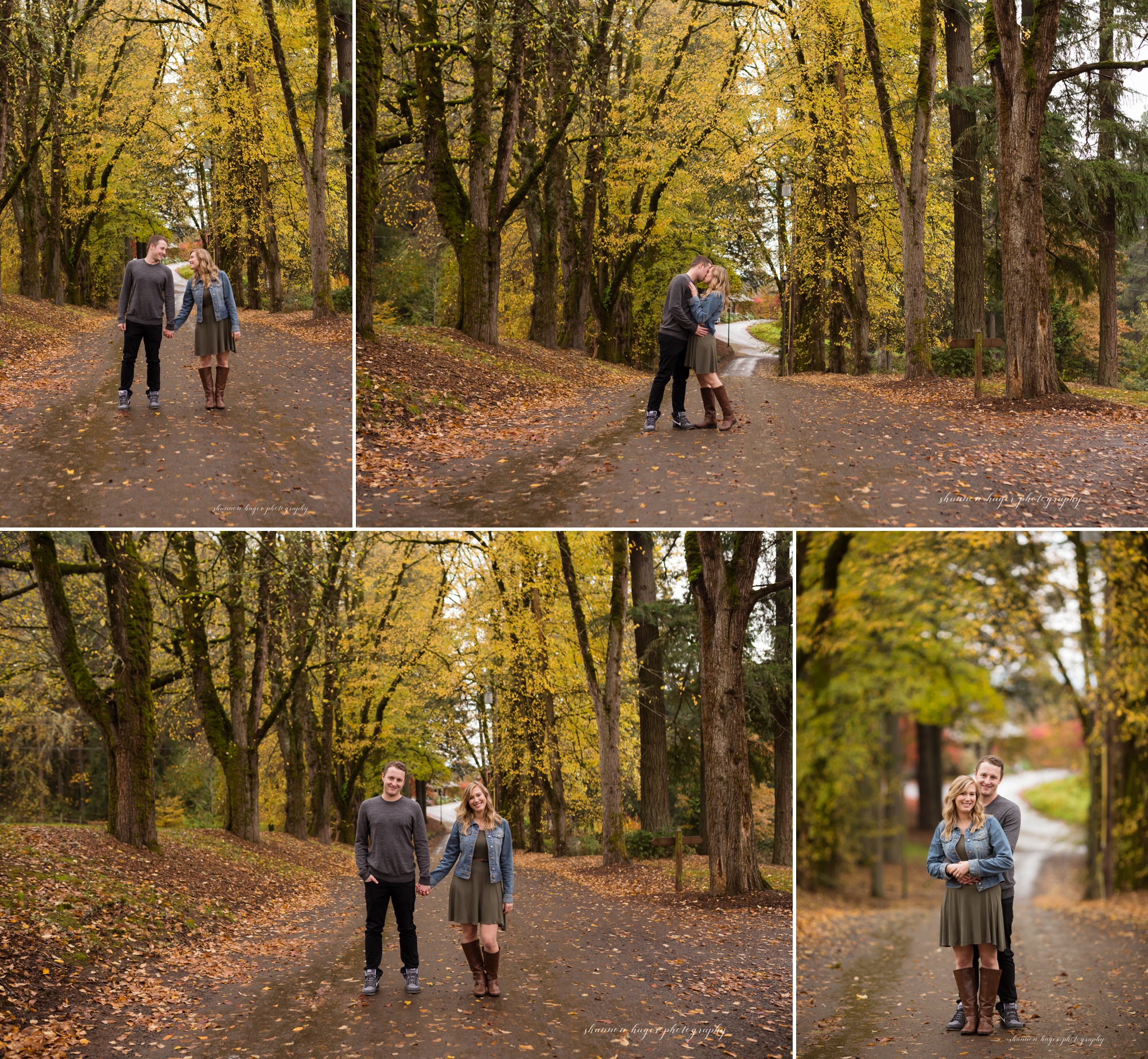portland engagement photographer, fall engagement session, portland wedding photographer, jenkins estate wedding