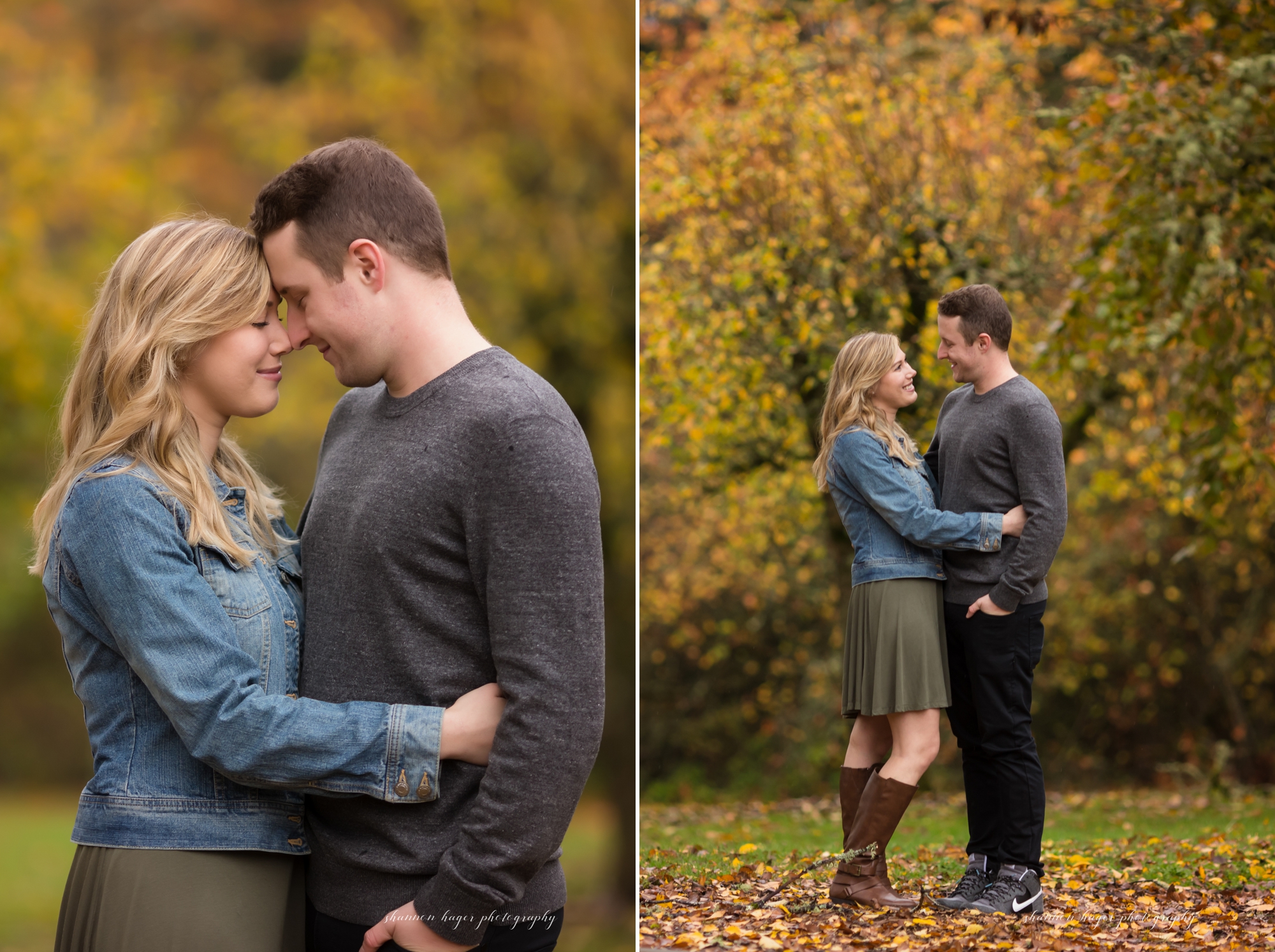 portland engagement photographer, fall engagement session, portland wedding photographer, jenkins estate wedding