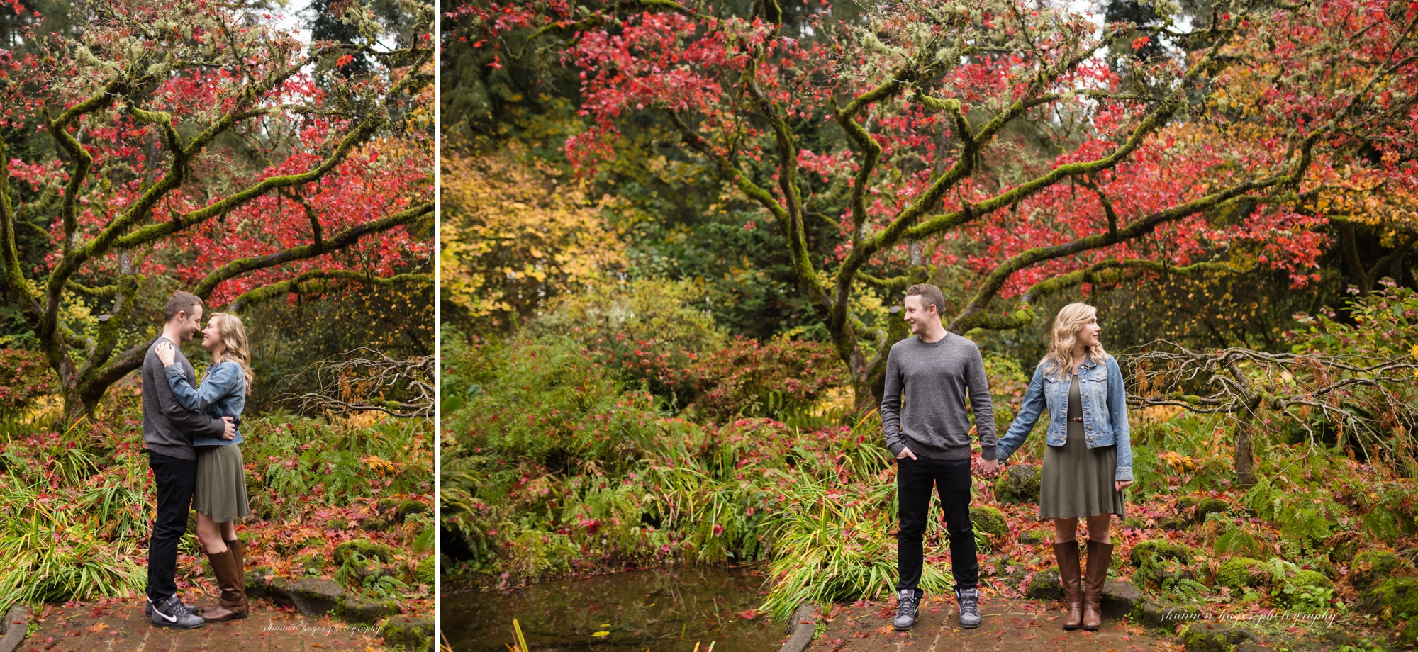 portland engagement photographer, fall engagement session, portland wedding photographer, jenkins estate wedding
