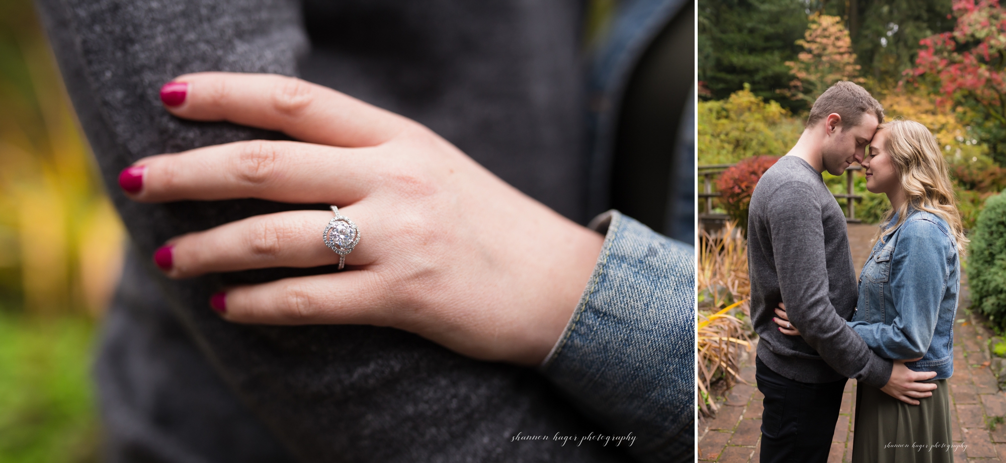 portland engagement photographer, fall engagement session, portland wedding photographer, jenkins estate wedding