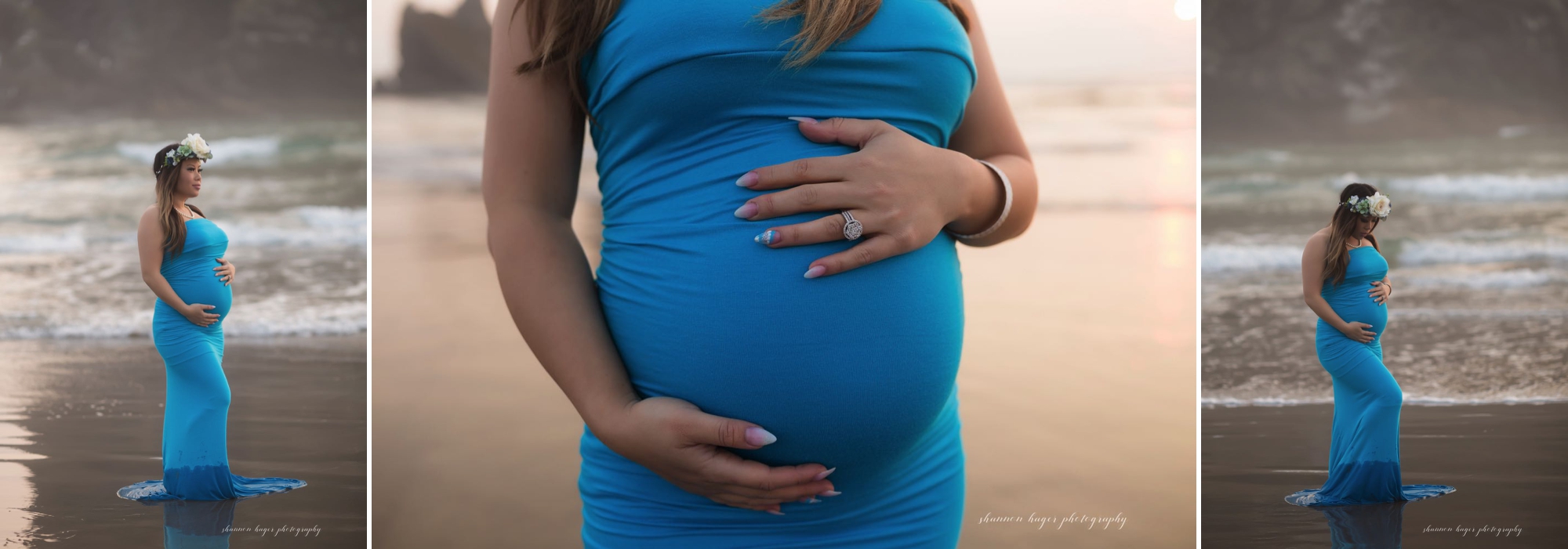 cannon beach maternity session, oregon coast maternity photographer, oregon coast photographer, portland maternity photography, shannon hager photography