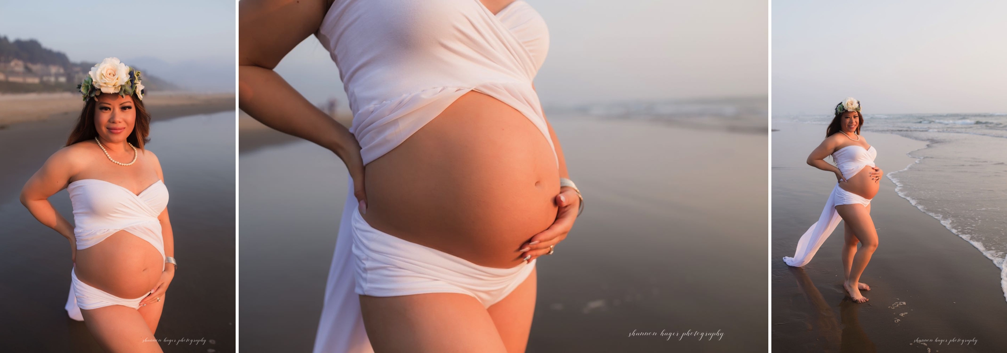 cannon beach maternity session, oregon coast maternity photographer, oregon coast photographer, portland maternity photography, shannon hager photography