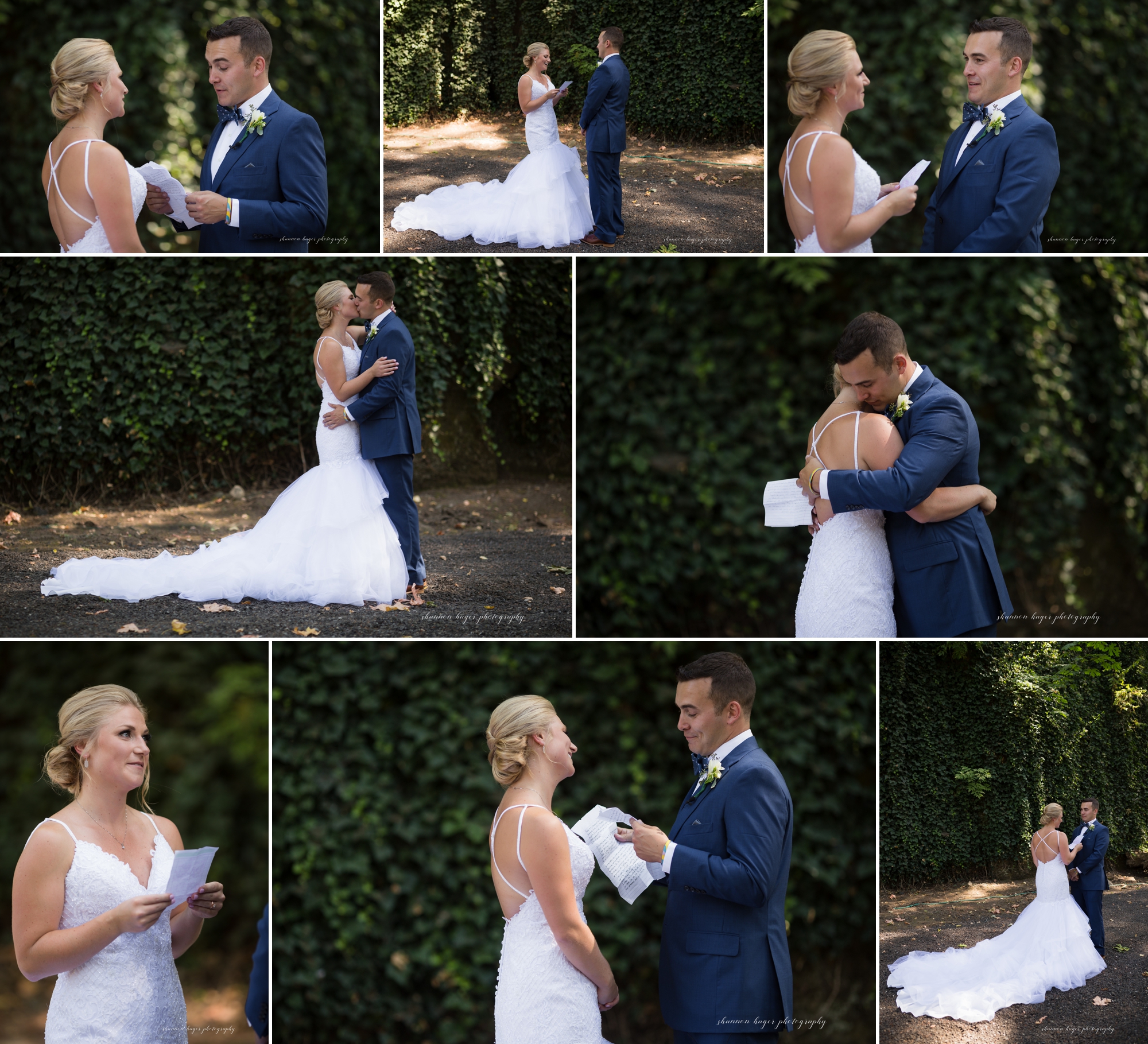 oregon wedding photographer, summer riverview waterfall estate in the gorge, photographed by shannon hager photography