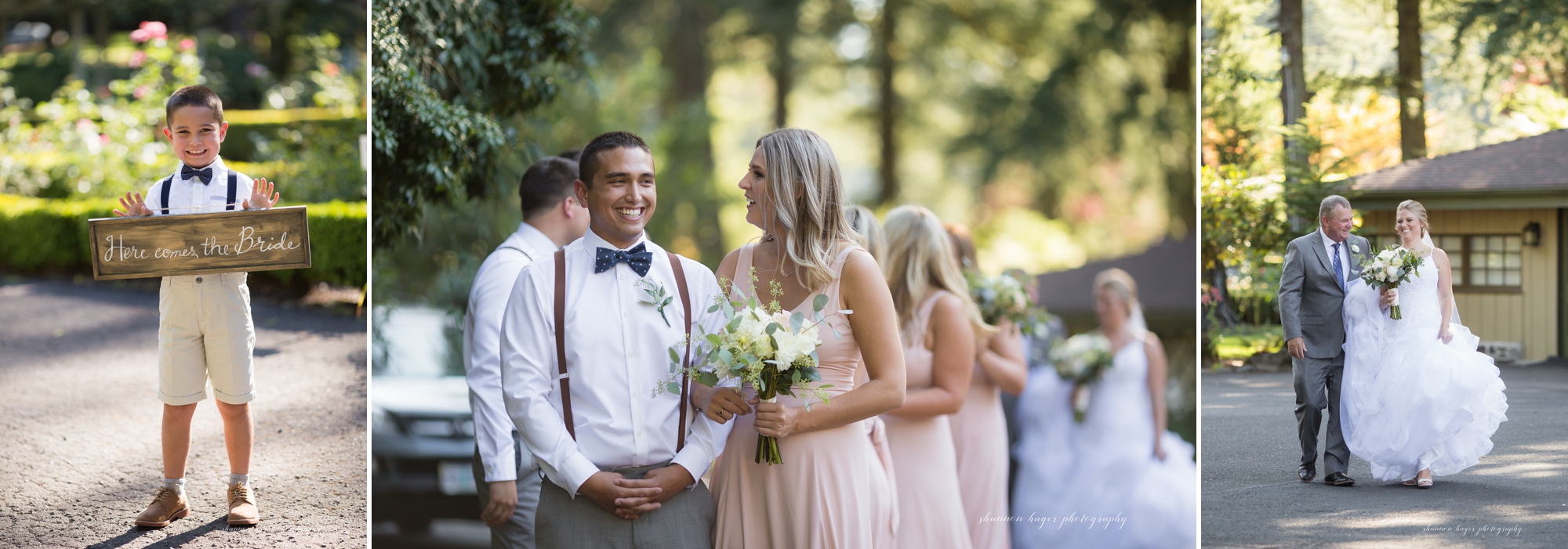 oregon wedding photographer, summer riverview waterfall estate in the gorge, photographed by shannon hager photography