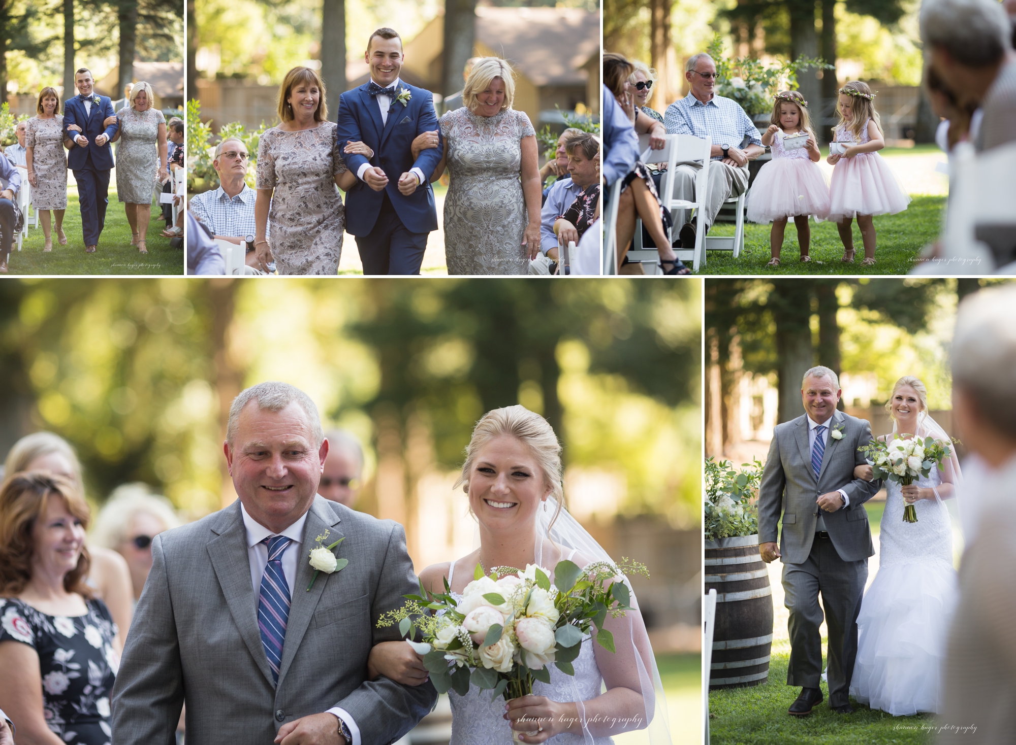 oregon wedding photographer, summer riverview waterfall estate in the gorge, photographed by shannon hager photography