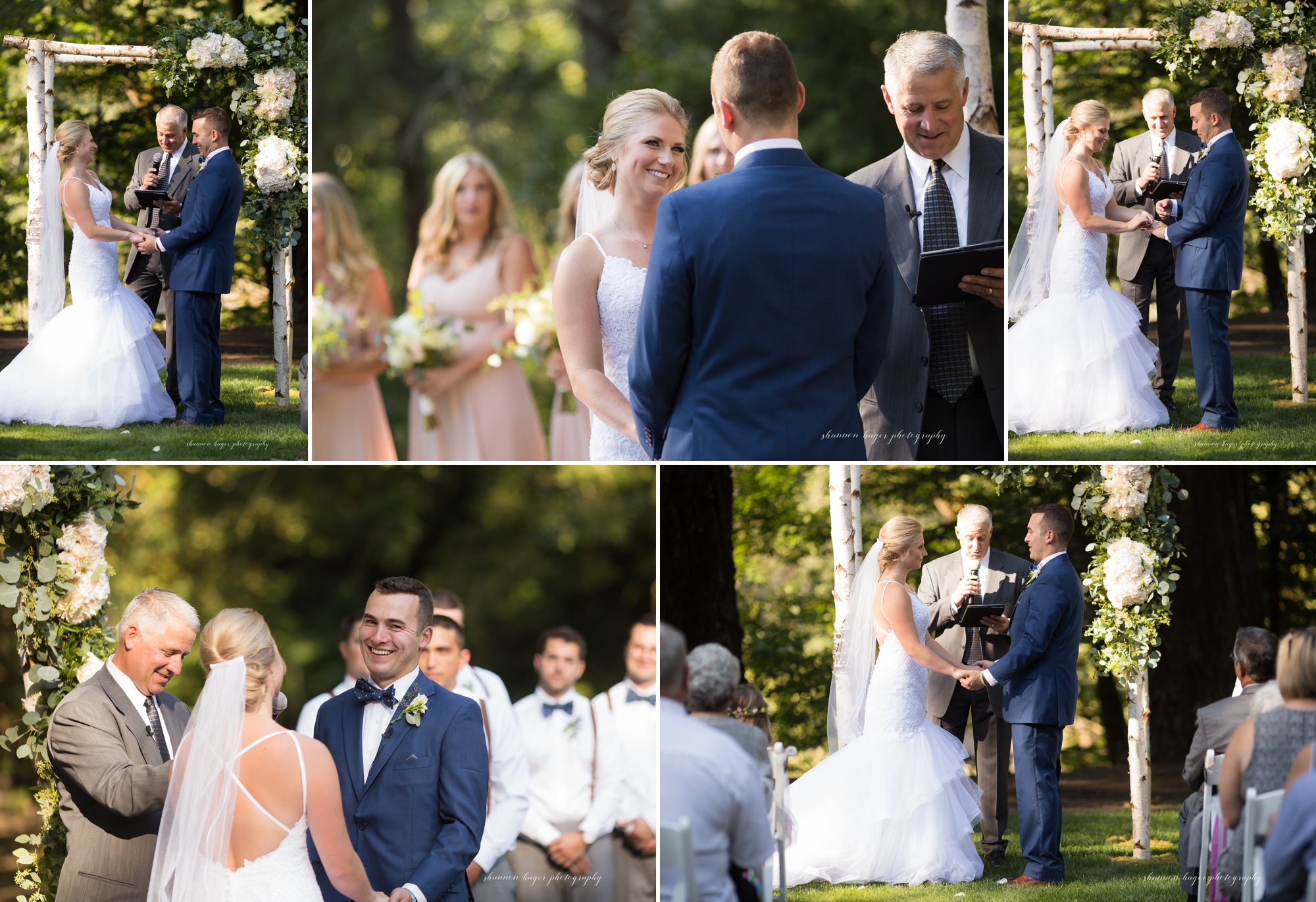 oregon wedding photographer, summer riverview waterfall estate in the gorge, photographed by shannon hager photography