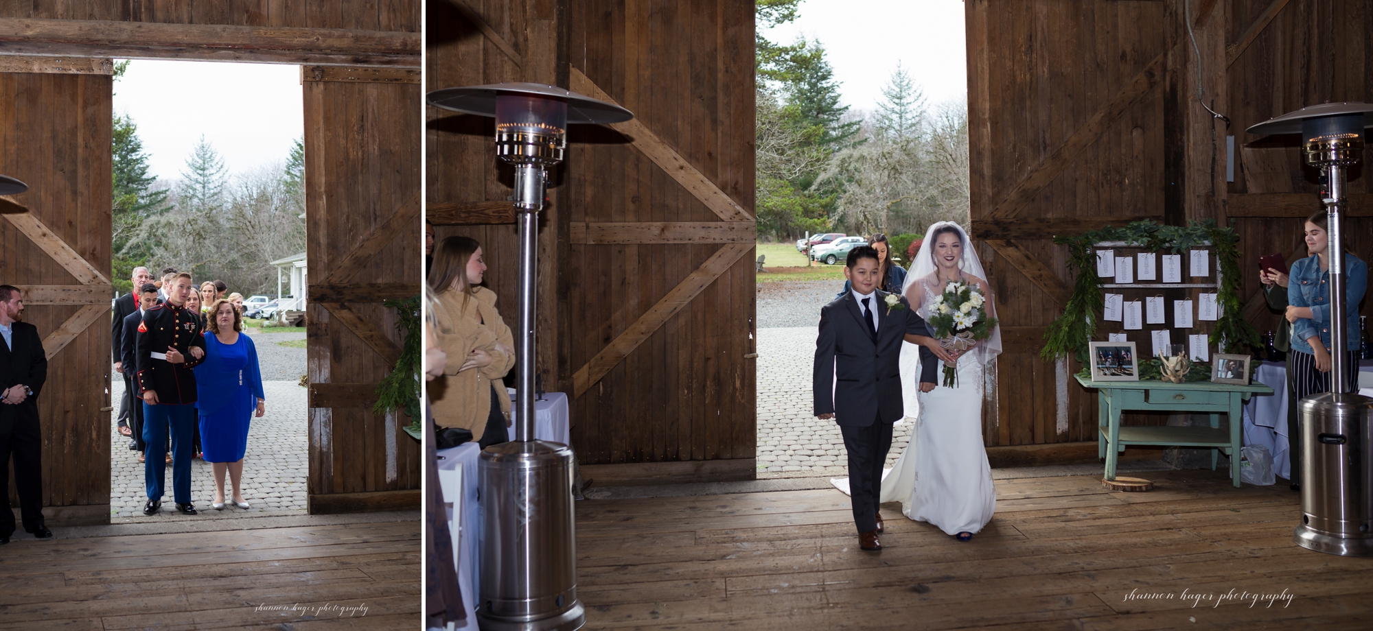 inn at avonlea winter barn wedding, portland wedding photographer, mt hood wedding photography 
