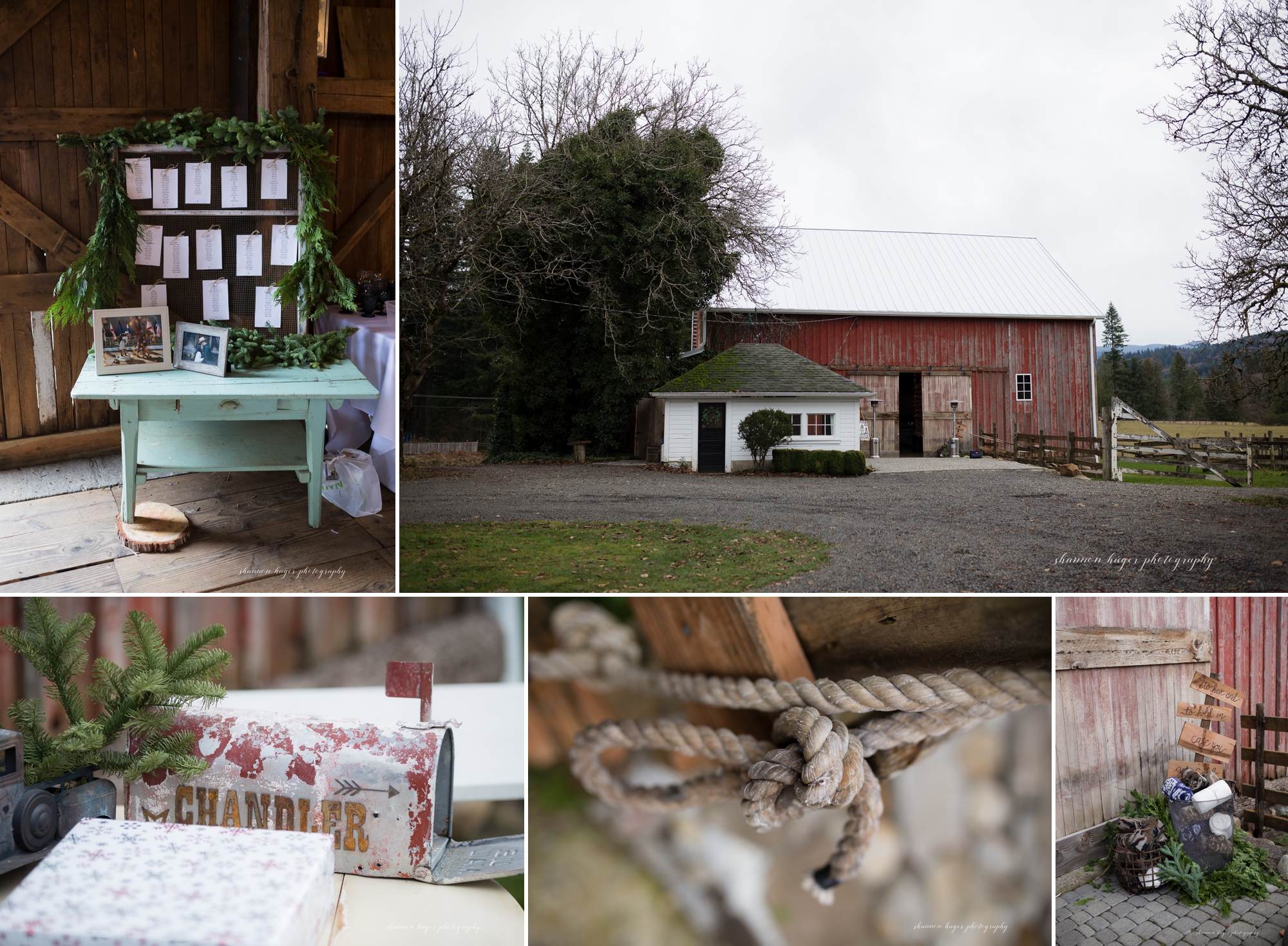 inn at avonlea winter barn wedding, portland wedding photographer, mt hood wedding photography 