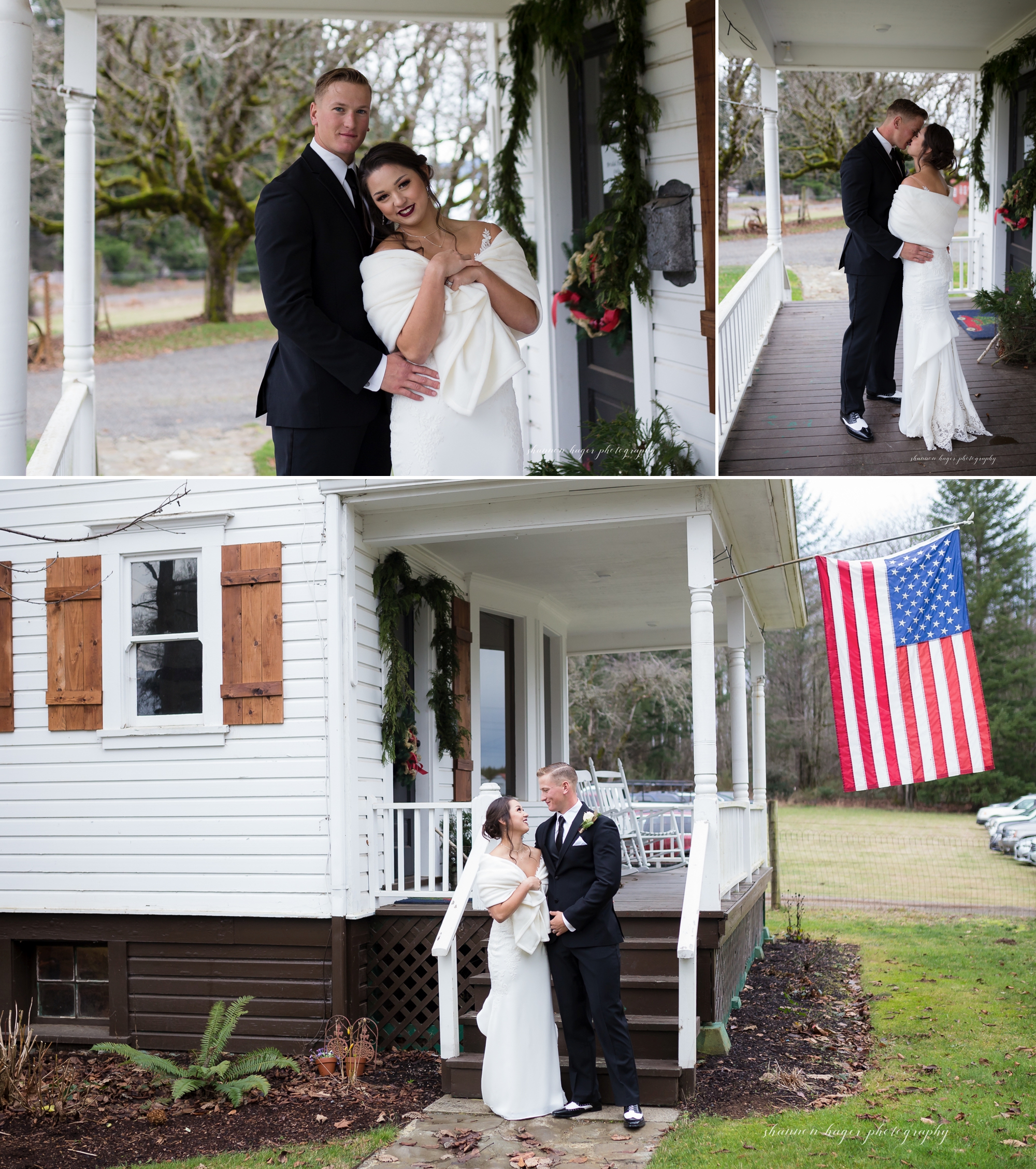 inn at avonlea winter barn wedding, portland wedding photographer, mt hood wedding photography 